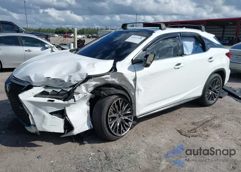 2017 Lexus Rx 350 F Sport z USA, uszkodzony, nr VIN 2T2BZMCA5HC075252